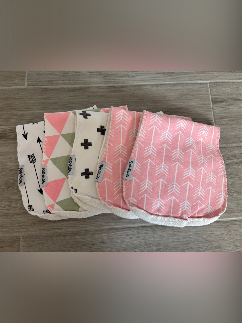 Baby Burp Cloths 5 Set!